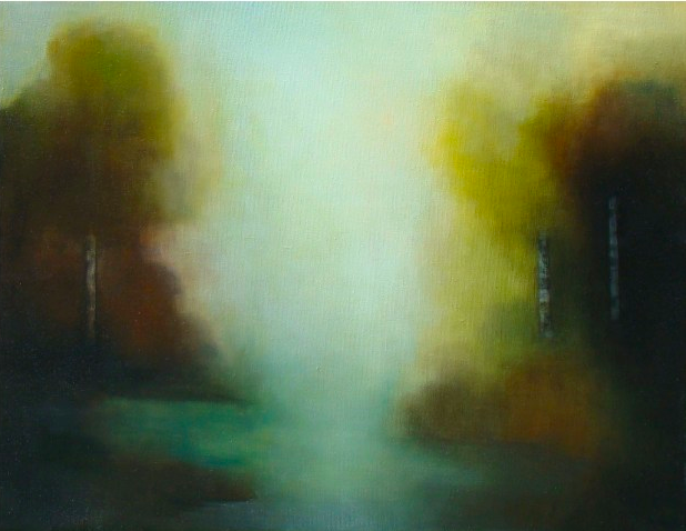 Janna Popoff Fine Art Landscape Painting - Janna Popoff